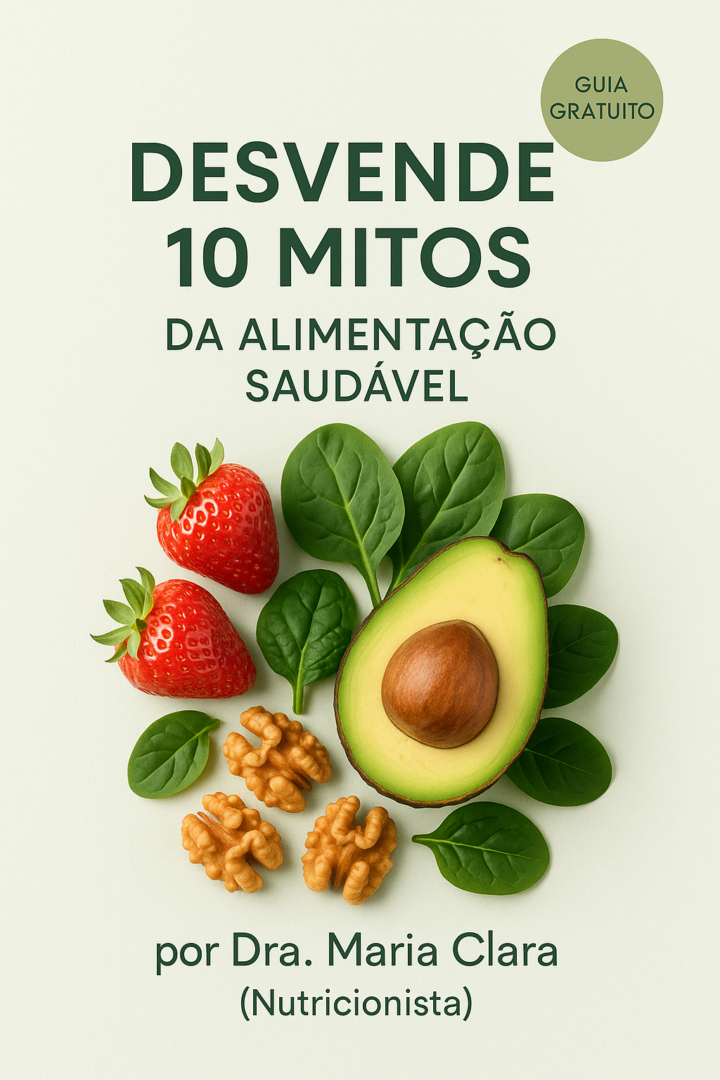 Capa do E-book Guia de Nutrição